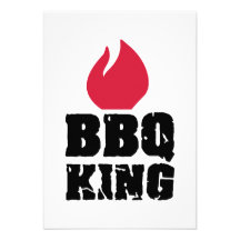 Bbq-kung Anpassningsbara Tillkännagivanden