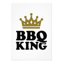 Bbq-kung Inbjudan