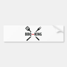 BBQ-Kung symbol Bildekaler