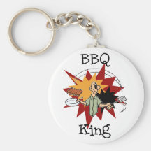 Bbq-kungT-tröja och gåvor Nyckel Ring