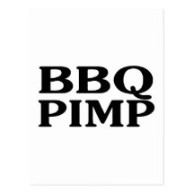 Bbq-Pimp Vykort