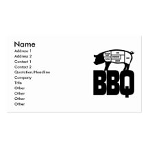 BBQ VISITKORT