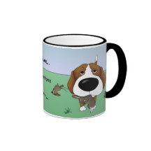 Beagle - jag jagar…, Mugg