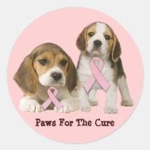 Beaglebröstcancerklistermärke