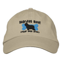Beardies härskar den broderade hatten