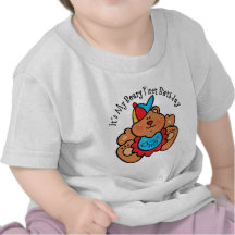 Beary 1st födelsedagpojke tee shirts