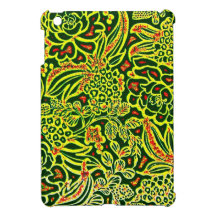 Beautiful Neon Bright Floral Design Pattern iPad Mini Case