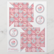 Bedårande flickaPinwheels 3 Flygblad