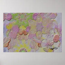 BEDÖVA KONSTTRYCK ENORM 52" X 35" PÅ KANFAS PRINT