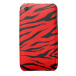 Bedöva tigertrycket iPhone 3 Case-Mate skydd