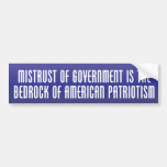 Bedrock av patriotismbildekalet