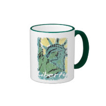 Bedrövad damfrihet kaffe koppar