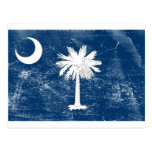 (Bedrövad) South Carolina statlig flagga, Vykort