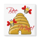BEE MINE VALENTINE by SHARON SHARPE Refrigerator Magnets