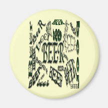 beer*BeEr*BEERdesign Magnet För Kylskåp