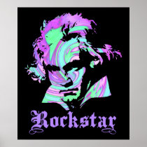 Beethoven Rockstar Affischer