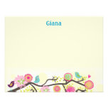 Befjädrade vänner sänker Notecard Inbjudningar
