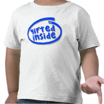 Begåvad inre tshirt t shirt