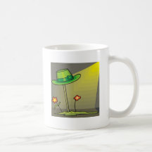 Begravning av ett troll kaffe mugg