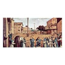 Begravning av St Jerome av Carpaccio Vittore Anpassingsbara Fotokort