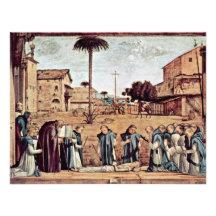Begravning av St Jerome av Carpaccio Vittore Inbjudan