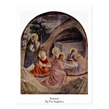 Begravning vid Fra Angelico Vykort