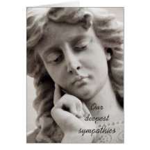 Begravnings- meddelandesympatikort
