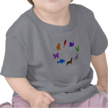 Begynna djur utslagsplats t shirt