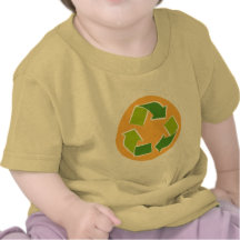Behaga återvinnabebist-skjortan t shirt