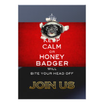 Behållalugn eller honey badger… inbjudan