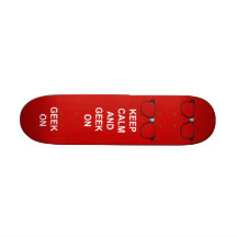 Behållalugn och Geek på Skate Decks