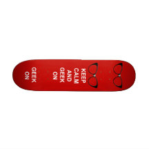 Behållalugn och Geek på Skate Decks