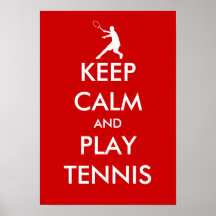 Behållalugn- och lektennisen poster skräddarsy | affischer