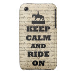 Behållalugn & ritt på iPhone 3 Case-Mate skydd