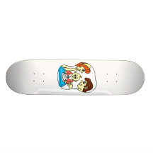 Behandla som ett barn den 1st grafiska födelsedage skateboard