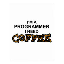 Behovskaffe - programmerare vykort