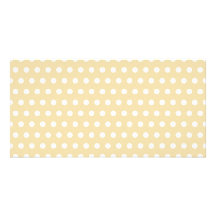 Beige- och vitpolkaen pricker mönster. Spotty. Anpassingsbara Fotokort
