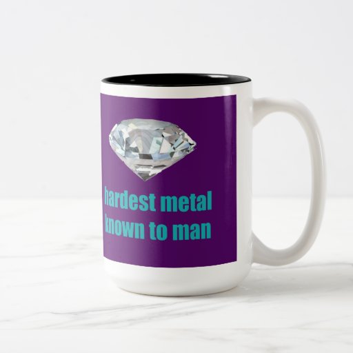 Bekant mest hård metall att bemanna lilor kaffe mugg