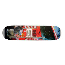 Bekläda av avfyrar motorn skate board decks