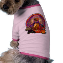bekläda för bus eller godis hund tshirt