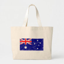 Bekymrad Australien flagga Kassar