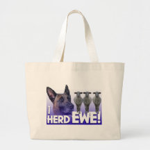 Belgare Malinois - jag samlas TACKAN - VITS - JAG  Tote Bags