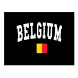Belgien högskolastil vykort