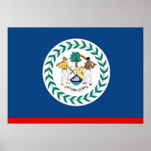 Belize Affisch