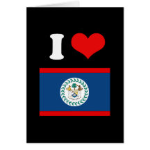 Belize Hälsningskort