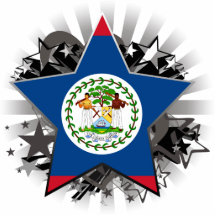 Belize stjärna photo sculptures