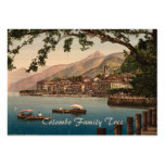 Bellagio mig, sjö Como, Lombardy, italien Visit Kort