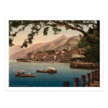 Bellagio mig, sjö Como, Lombardy, italien Vykort