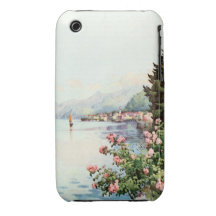 Bellagio sjö Como, italien, blackberry curveFodral iPhone 3 Case-Mate Fodraler