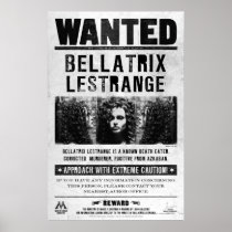 Bellatrix Lestrange önskade affischen